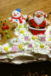 簡単☆クリスマスケーキ2013