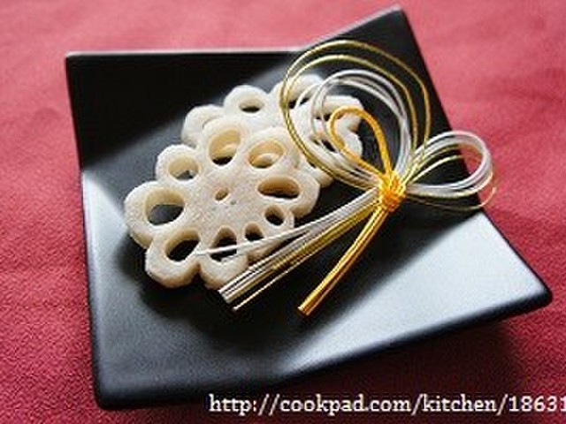 コレがあれば超簡単 おせちに花れんこん レシピ 作り方 By Meg526 クックパッド 簡単おいしいみんなのレシピが350万品