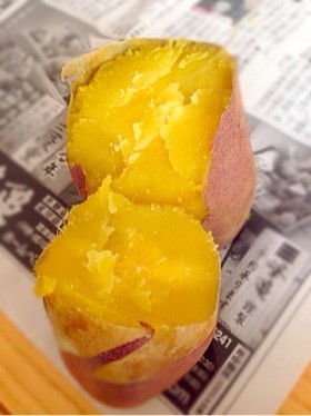 簡単 焼き芋の画像