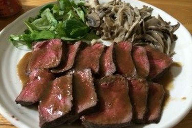 料理初心者でも簡単 ローストビーフ レシピ 作り方 By ちしたん クックパッド