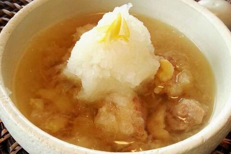 胃に優しい 鶏大根みぞれ鍋 レシピ 作り方 By Yukic クックパッド 簡単おいしいみんなのレシピが357万品