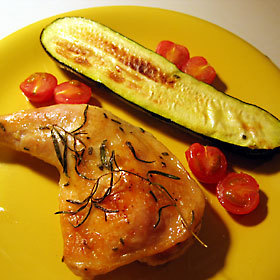 チキン&野菜のぐうたらイタリアングリル