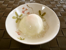 レンジでお手軽!温泉たまご