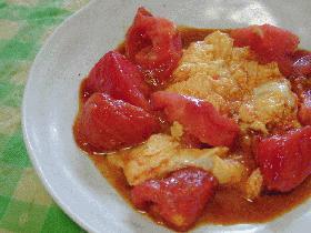 トマトと卵の炒め物