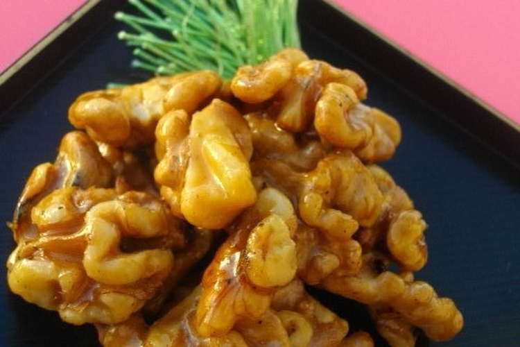 お節 簡単くるみの甘露煮 レシピ 作り方 By コナ寿 クックパッド 簡単おいしいみんなのレシピが350万品