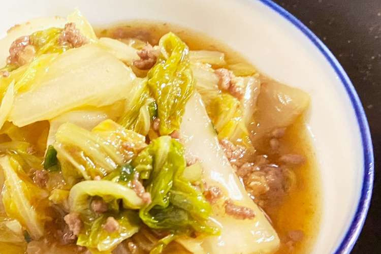 白菜大量消費 麻婆豆腐の素で 麻婆白菜 レシピ 作り方 By しじみ24 クックパッド 簡単おいしいみんなのレシピが352万品