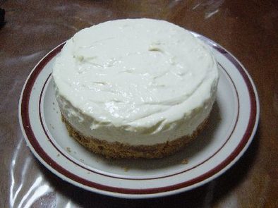 レアチーズケーキの写真