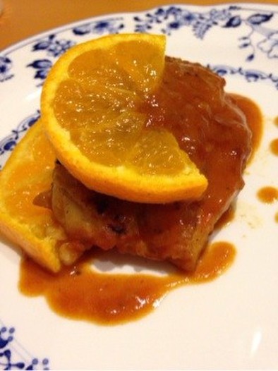 鶏のオレンジ煮 オレンジソースが激うまの写真