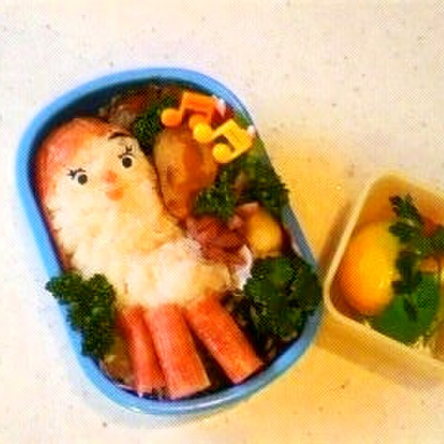 Eテレみいつけた のスワリンのキャラ弁 レシピ 作り方 By あそりママ クックパッド 簡単おいしいみんなのレシピが358万品