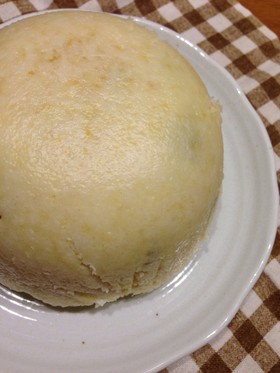 レンジで簡単♡まんまるさつまいも蒸しパン