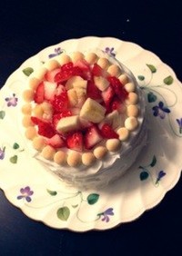 一歳の誕生日ケーキ☆
