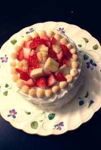 一歳の誕生日ケーキ☆