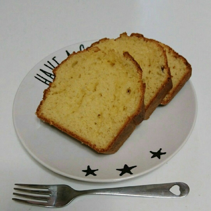オリーブオイルで簡単パウンドケーキの画像
