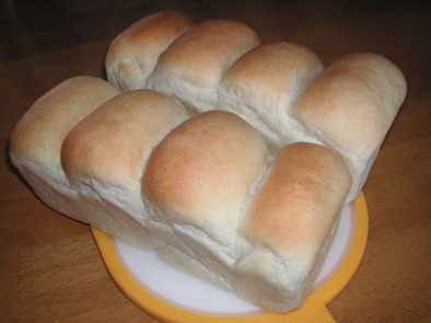 パウンド型で作る食パンの写真