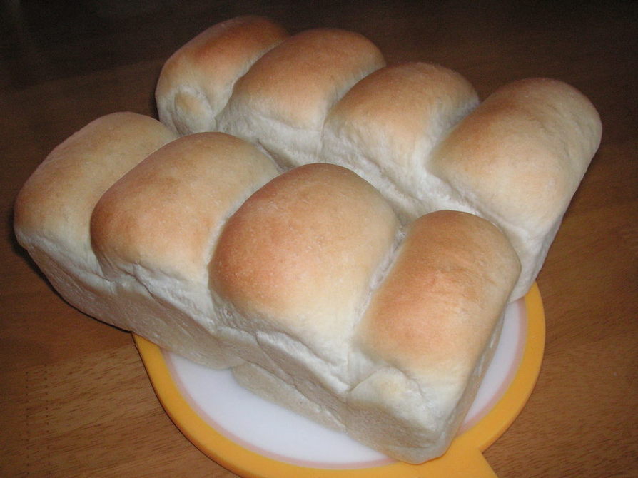 パウンド型で作る食パンの画像