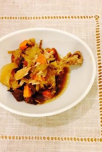 鶏肉と野菜のヨーグルトカレー風味