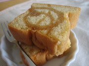 メイプルシロップケーキの写真