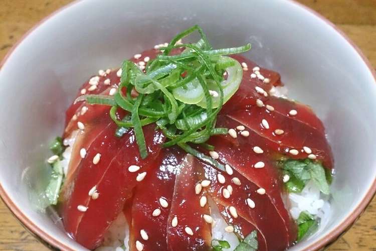 マグロの漬け丼 レシピ 作り方 By モーリー食堂 クックパッド 簡単おいしいみんなのレシピが376万品