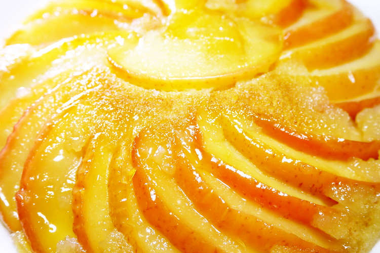 フライパンで Hmりんごケーキ 皮付き レシピ 作り方 By ほっこり の クックパッド
