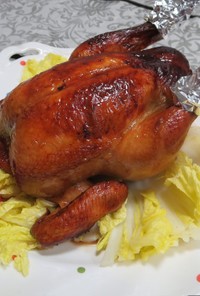 中華風♪鶏の丸焼き