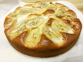 適当すぎるチョコバナナケーキ