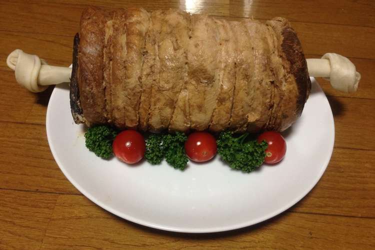 豚バラで骨付き肉 レシピ 作り方 By ちゃぼぼー クックパッド