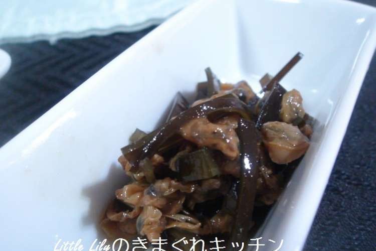 乾燥しじみと昆布の佃煮 レシピ 作り方 By Littlelily07 クックパッド 簡単おいしいみんなのレシピが354万品