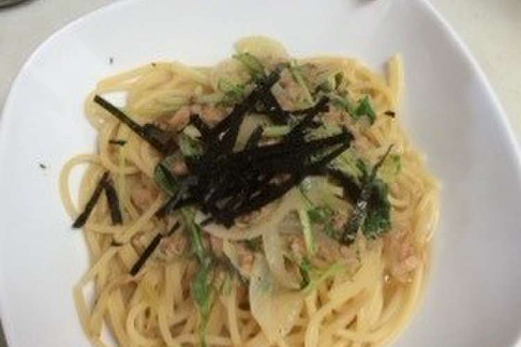 パスタ屋さんの再現和風ツナスープパスタ レシピ 作り方 By あっきー もも クックパッド 簡単おいしいみんなのレシピが352万品