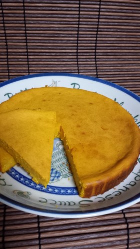 カボチャのベイクドチーズケーキ♪