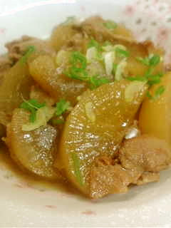 こどもも喜ぶ♪大根と豚こま肉の煮物