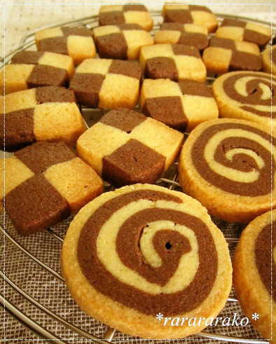 フープロ利用☆アイスボックスクッキーの写真