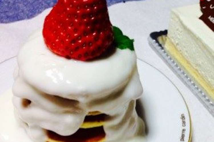 離乳食なんちゃって苺ショートケーキ レシピ 作り方 By ともさんちの クックパッド 簡単おいしいみんなのレシピが349万品