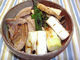 豚バラと野菜の焼きびたし