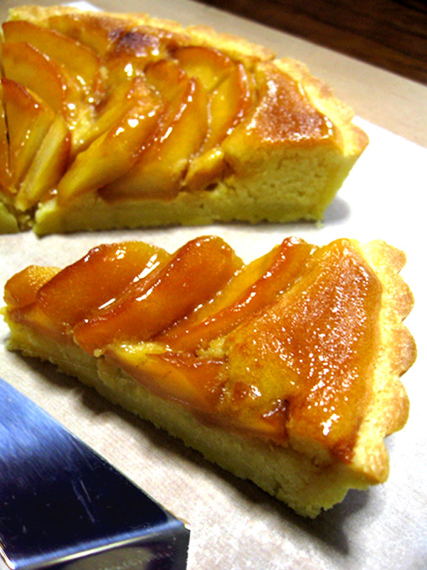 グルテンフリーのアップルタルトのレシピ