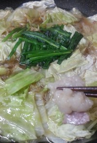 大絶賛♡もつ鍋のスープ(覚書)