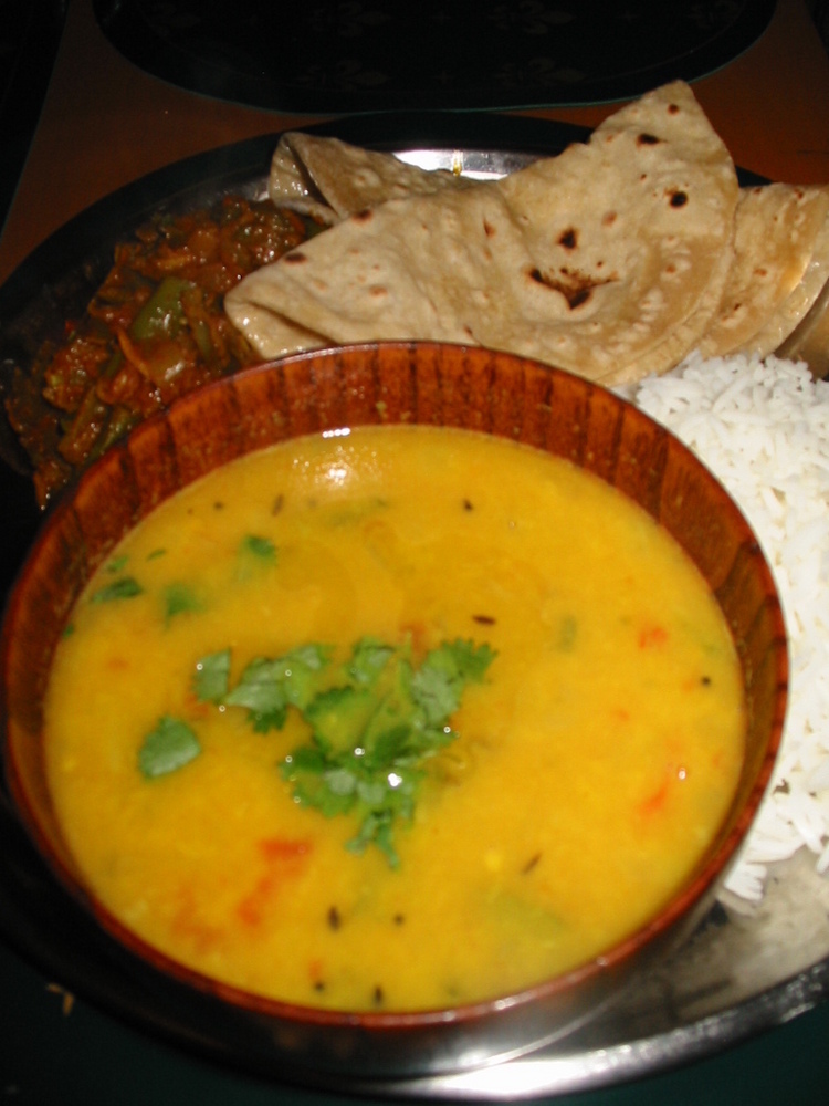 ダール：インドの豆スープの画像