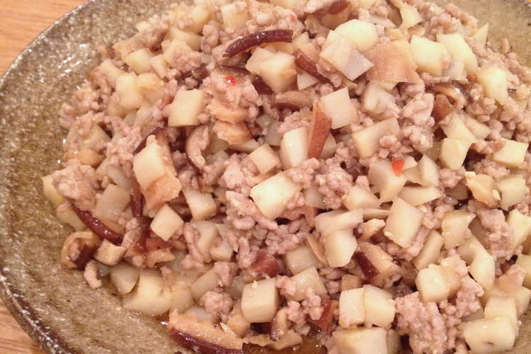 冷凍保存ok れんこんの肉味噌 レシピ 作り方 By クックパッドたん クックパッド 簡単おいしいみんなのレシピが352万品