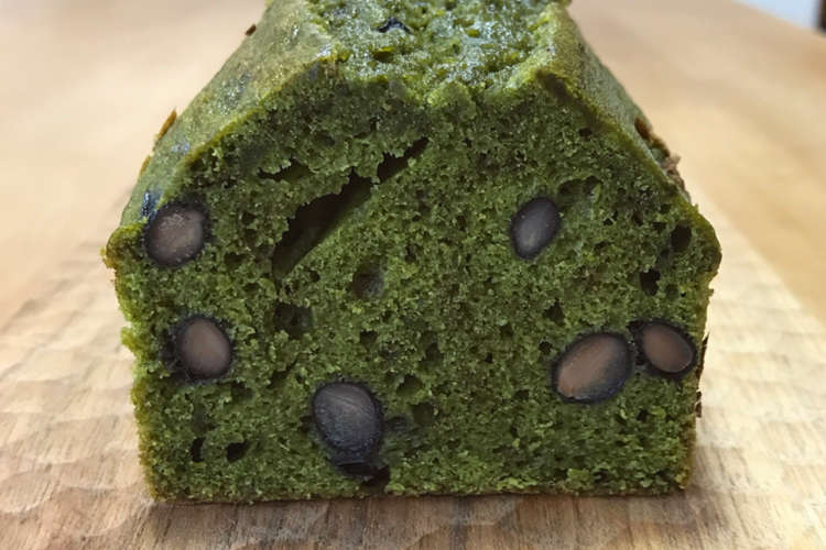 黒豆抹茶パウンドケーキ レシピ 作り方 By Kayo クックパッド 簡単おいしいみんなのレシピが360万品