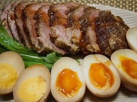 【お正月】おせちにチャーシュー(煮豚)