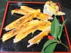 蟹(タラバ・ズワイ)の黄金焼