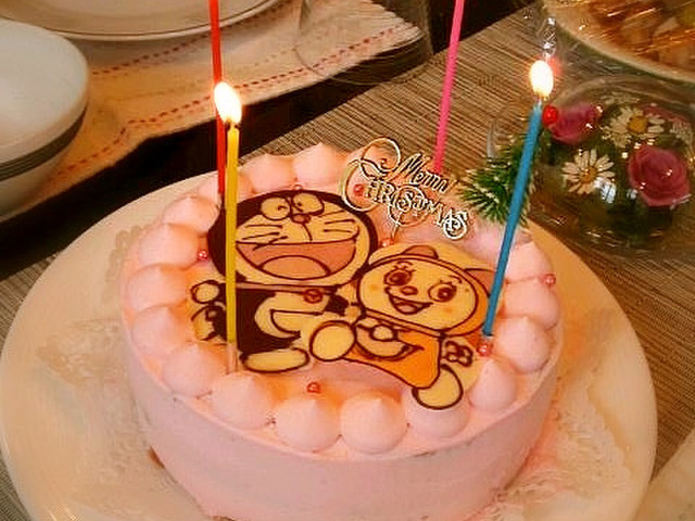 ドラえもん ドラミちゃん ケーキ レシピ 作り方 By くり子２２３ クックパッド 簡単おいしいみんなのレシピが350万品