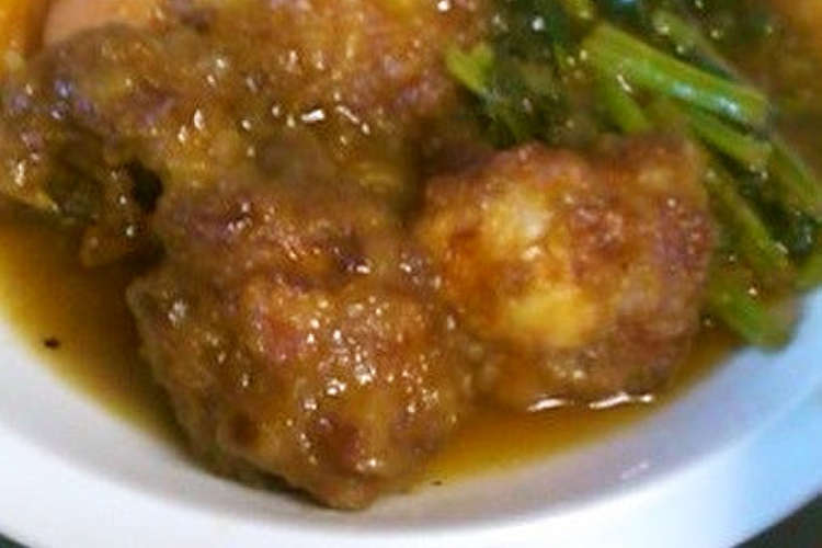 残った鶏唐揚げアレンジ和風煮物 レシピ 作り方 By Olive11 クックパッド 簡単おいしいみんなのレシピが351万品