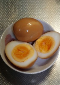 簡単！ポン酢で味付け卵♡(味玉・煮卵)