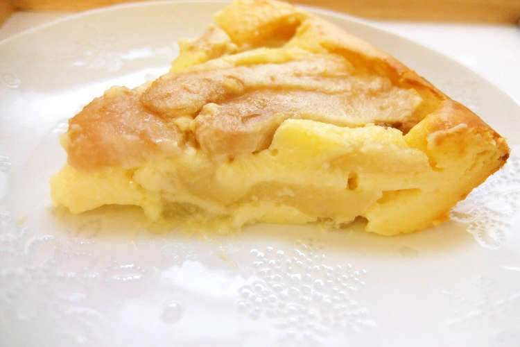 秋冬の楽しみ 簡単 洋梨のチーズケーキ レシピ 作り方 By Mimosa クックパッド