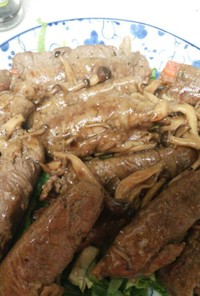 肉巻き～叙々苑焼き肉のタレ活用レシピ～