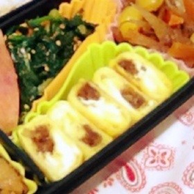 【リメイク】ドライカレー入り卵焼き