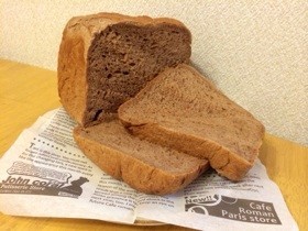 HB♡簡単で美味しいココア食パン♡の画像