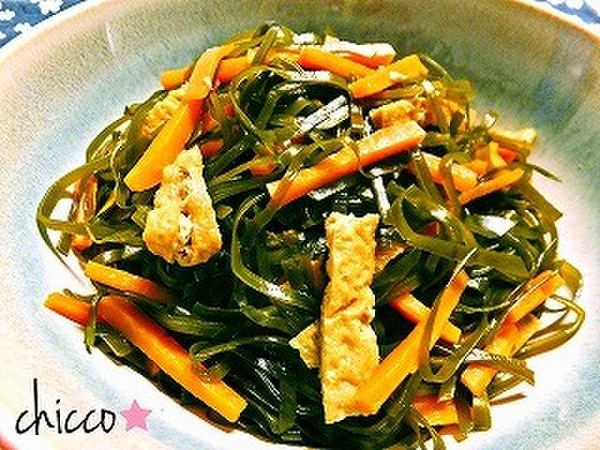 ★ご飯がすすむ!切り昆布の煮物★