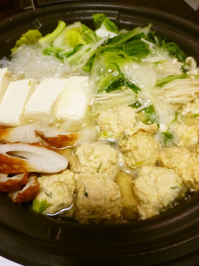ママの鶏だんご鍋