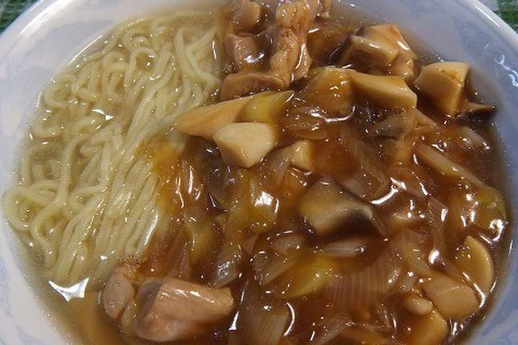 あんかけラーメン 冷やし中華リメイク レシピ 作り方 By だんどり亭 クックパッド 簡単おいしいみんなのレシピが355万品
